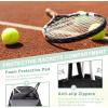 imageTennis Bag Holds 2 Rackets Professional Tennis Bags for Women Tennis Backpack with Ventilated Shoe CompartmentBlack