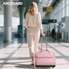 image:imageRolling Laptop Bag for Women with 4 Spinner Wheels 17 Inch Rolling Briefcase for Women with Lock Waterproof Rolling Computer Bag with 11 Pockets amp Padded Laptop Sleeve for Work Travel BlackDiamond Pink  Gold Telescopic Handle